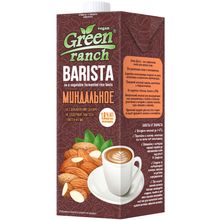 Напиток миндальный Green Ranch Barista 1 л
