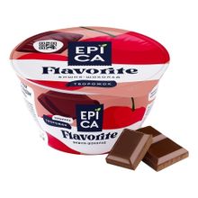 Творожок Epica Flavorite вишня-шоколад 8,1% БЗМЖ 130г