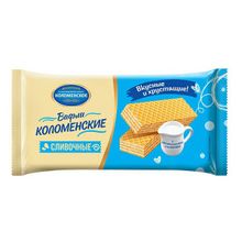 Вафли Коломенское сливочные традиционные 200 г