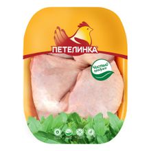 Бедро куриное на кости с кожей Петелинка Особое охлажденное ~1 кг