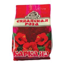 Травяной чай каркаде Добрыня Суданская роза листовой 70 г