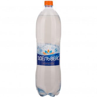 Вода минеральная ЭДЕЛЬВЕЙС лечебно-столовая газированная, 1.5л (Россия, 1.5 L)