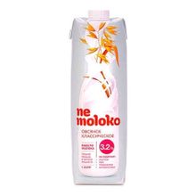Напиток овсяный Nemoloko Классический обогащенный витаминами и минеральными веществами 3,2% 1 л