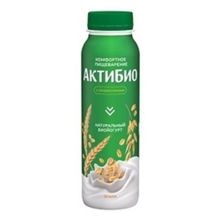 Йогурт питьевой Актибио злаки 1,6% БЗМЖ 260 мл
