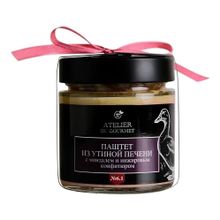 Паштет из утиной печени Atelier du gourmet с миндалем и инжировым конфитом 200 г