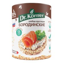 Хлебцы пшеничные Dr.Korner бородинские хрустящие 100 г