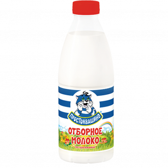Молоко пастеризованное ПРОСТОКВАШИНО цельное отборное 3,4–4,5%, без змж, 930мл (Россия, 930 мл)
