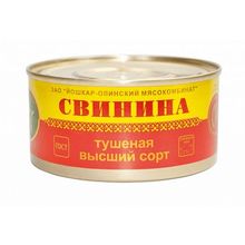 Свинина тушеная Йола высший сорт 325 г