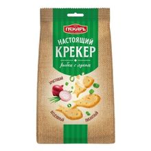 Печенье Пекарь Рыбки крекеры с луком 220 г