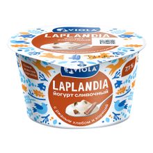 Йогурт Laplandia с ржаным хлебом-корицей 7% БЗМЖ 180 г