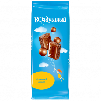 Шоколад молочный пористый ВОЗДУШНЫЙ, 85г (Россия, 85 г)