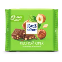 Шоколад Ritter Sport молочный Лесной орех 100 г
