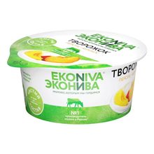Творожок ЭкоНива персик-абрикос 5% БЗМЖ 125 г