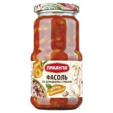 Фасоль Пиканта по-домашнему с грибами 470 г