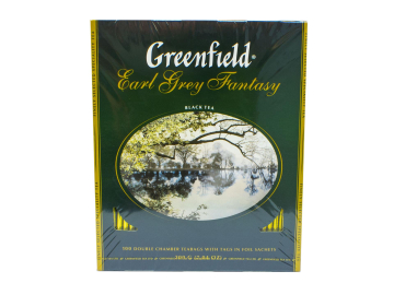 Чай Greenfield Earl Grey Fantasy, (Эрл Грей) 100 пак.