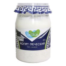 Йогурт Lactica Греческий натуральный 4% БЗМЖ 190 г