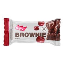 Пирожное Protein Rex Брауни вишневое 50 г