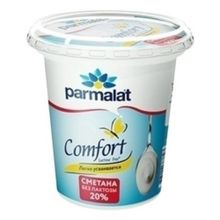 Сметана 20% Parmalat Comfort безлактозная 300 г