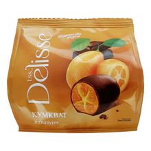 Конфеты шоколадные Delisse Кумкват в глазури 100 г