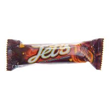 Батончик KDV Jets с печеньем и мягкой карамелью глазированный 42 г