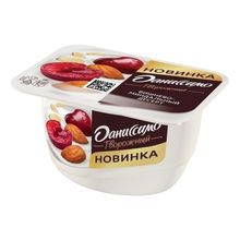 Творожок Даниссимо вишнево-миндальный 6,1% БЗМЖ 130 г