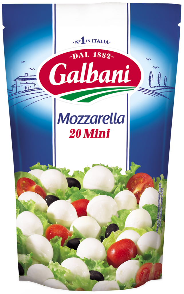 Сыр GALBANI Mozzarella Mini 45%, без змж, 150г (Россия, 150 г)