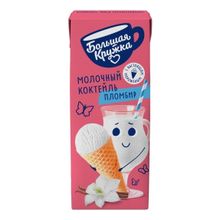 Молочный коктейль Большая Кружка мороженое 3% 200 мл