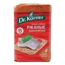 Хлебцы ржаные Dr.Korner Классические мини 100 г