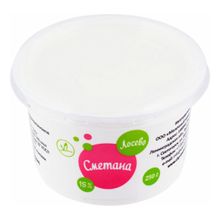 Сметана Лосево 15% БЗМЖ 250 г