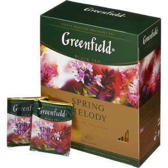 Чай Greenfield Spring Melody, (Спринг Мелоди) 100 пак.