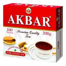 Чай черный Akbar Limited Edition в пакетиках 2 г х 100 шт
