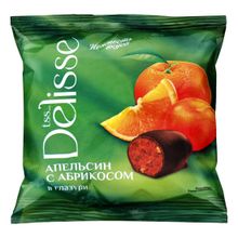 Конфеты глазированные Delisse Апельсин с абрикосом 100 г