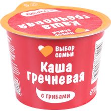 Каша Выбор Семьи гречневая с грибами 43 г