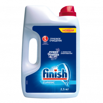Порошок для посудомоечной машины FINISH, 2,5кг (Россия, 2,5 кг)