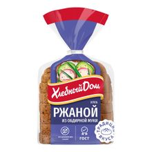 Хлеб Хлебный Дом ржаной в нарезке 400 г