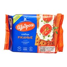 Хлебцы ржаные Щедрые 200 г