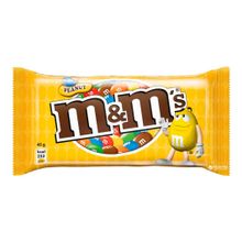 Конфеты драже M&M's с арахисом и молочным шоколадом 45 г
