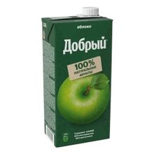 Нектар Добрый фермерские яблочки 2 л