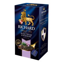 Чай черный Richard Royal Thyme & Rosemary ароматизированный в пакетиках 2 г x 25 шт