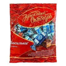 Конфеты шоколадные Красный октябрь Васильки 250 г