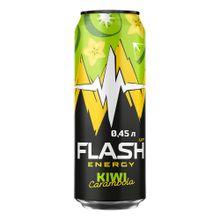 Энергетический напиток Flash Up Energy киви-карамбола газированный 450 мл