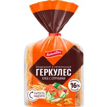 Хлеб Хлебный Дом Геркулес пшеничный в нарезке с отрубями 250 г