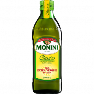 Масло оливковое MONINI Classico Extra Vergine, нерафинированное, 500мл (Италия, 500 мл)