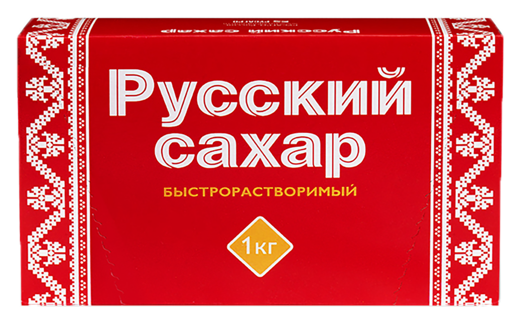 Сахар белый РУССКИЙ САХАР кусковой, 1кг (Россия, 1 кг)