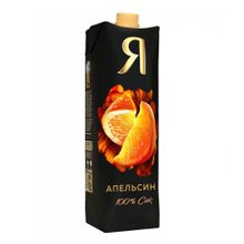 Сок Я апельсин с мякотью восстановленный 970 мл