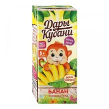 Нектар детский Дары Кубани банан с 6 месяцев 200 мл