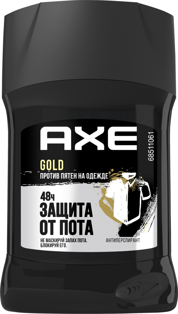 Дезодорант-антиперспирант стик мужской AXE Signature Gold Защита от пятен, 50мл (Россия, 50 мл)