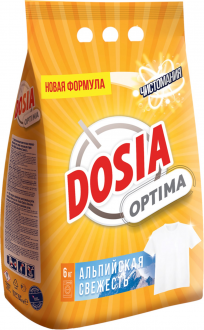 Стиральный порошок DOSIA Optima Альпийская свежесть, 6кг (Россия, 6 кг)
