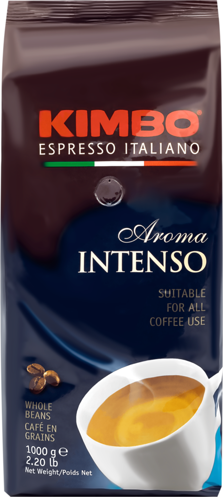 Кофе зерновой KIMBO Aroma Intenso натуральный, 1кг (Италия, 1000 г)