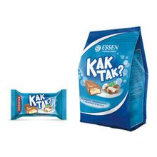 Конфеты вафельные Essen Как так? с карамелью и кокосом 210 г